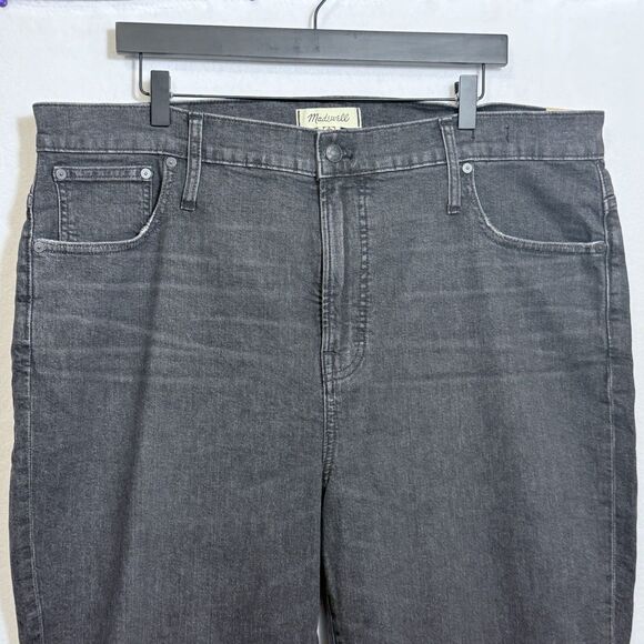 NEW Madewell The Perfect Vintage Crop Jean Summer Wash High Rise Jeans Womens 35 - Picture 6 of 14